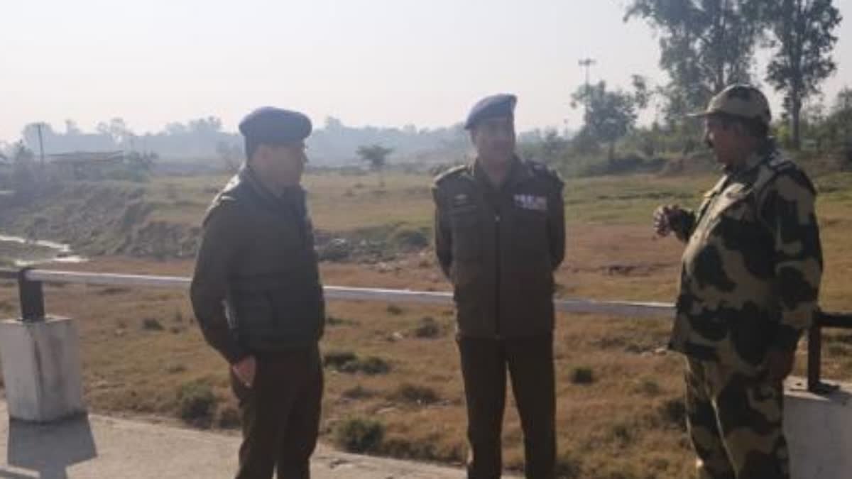 Police, BSF Intensify Security With Joint Patrolling Along Indo-Pak Border In J&K