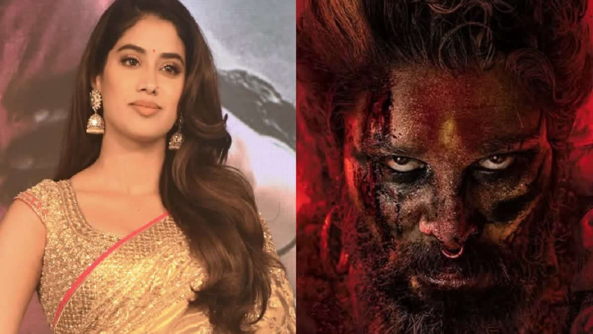 JANHVI KAPOOR SUPPORT PUSHPA2