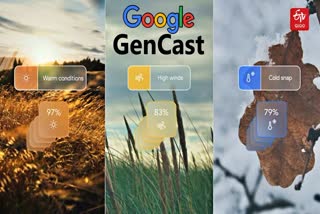 GOOGLE NEW AI MODEL  GENCAST USE  ഗൂഗിൾ  ജെൻകാസ്റ്റ്