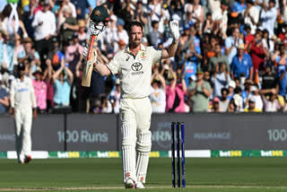 Travis Head scores yet another hundred against India during the second Test match of the Border Gavaskar Trophy at his home ground - Adelaide Oval.