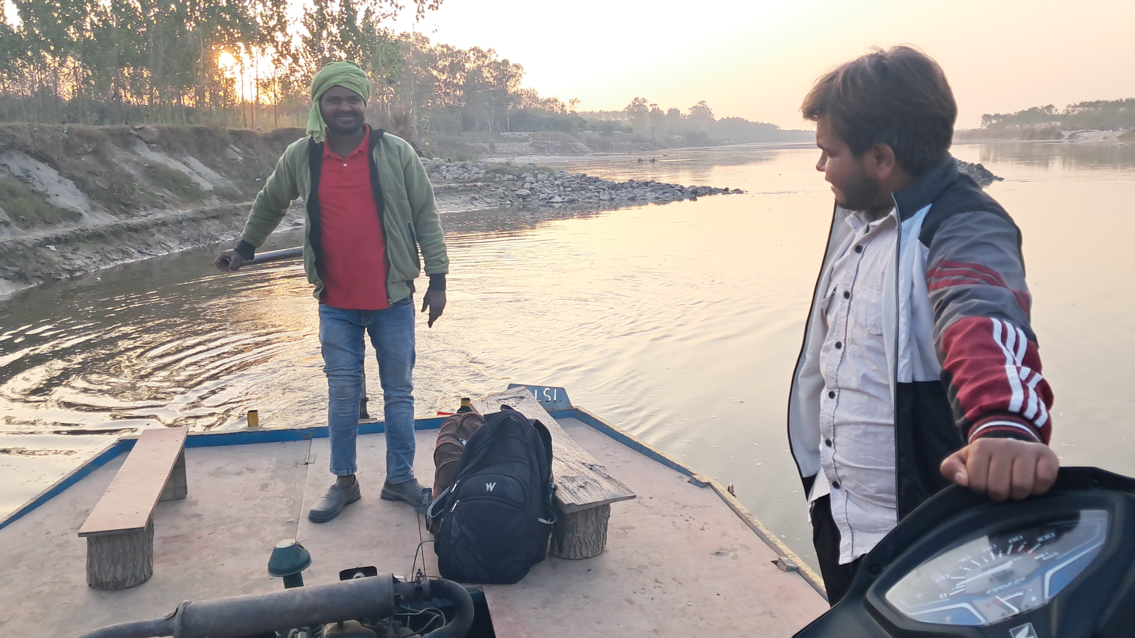 BOAT IS LIFELINE OF MANY VILLAGES