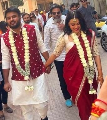 Swara Marries Political Activist ETV Bharat