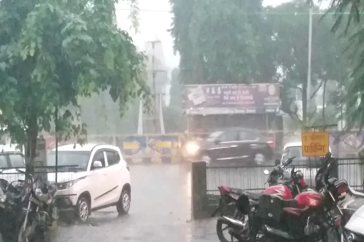 Heavy rains in dewas