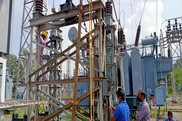 Loss of millions in Barhi DVC substation due to thundering 