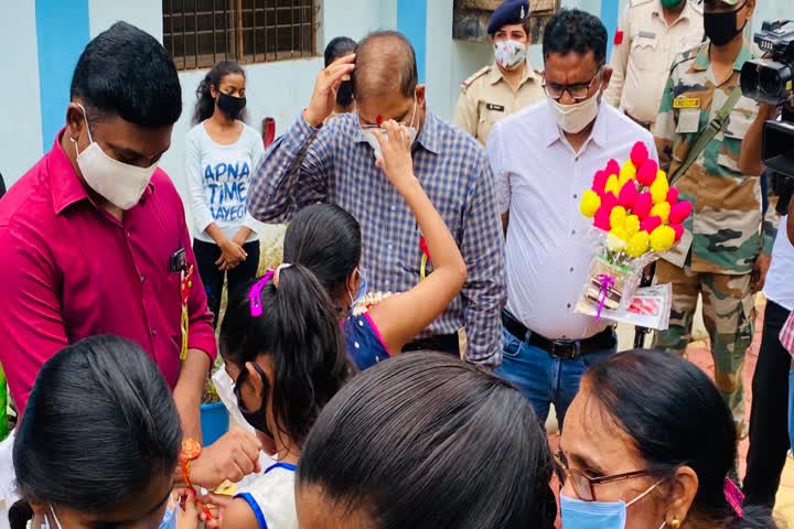 Raksha Bandhan celebration in Child home