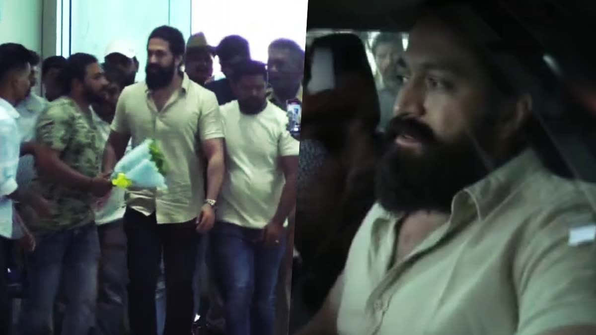 yash, yash in hubballi, yash visits families of his fans, yash fans died of electrocution