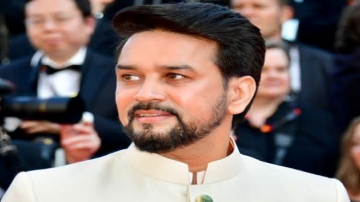 Union minister Anurag Thakur