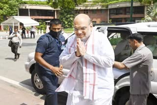 Amit Shah in Mumbai