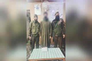 سوپور پولیس نے رفیع آباد میں منشیات فروش کو گرفتار کر لیا