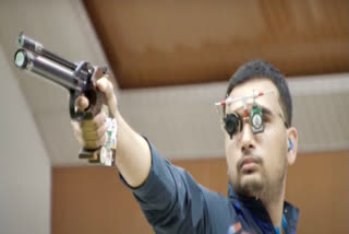 Indian shooters secured a gold medal in men's 10m air pistol team event at the Asian Olympic Qualifier tournament in Jakarta. On the other hand, the 20-year-old Varun Tomar won the gold medal in individual event, edging out compatriot Arjun Singh Cheema, who won the silver medal.