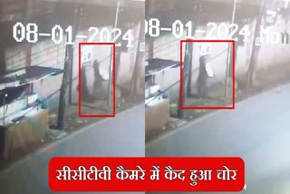 CCTV footage of theft