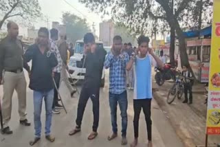 Murder by stabbing in Raipur