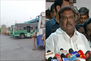 Minister Sivasankar spoke about the transport union strike