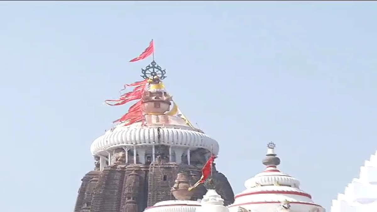 Drone spotted over Puri Jagannath temple