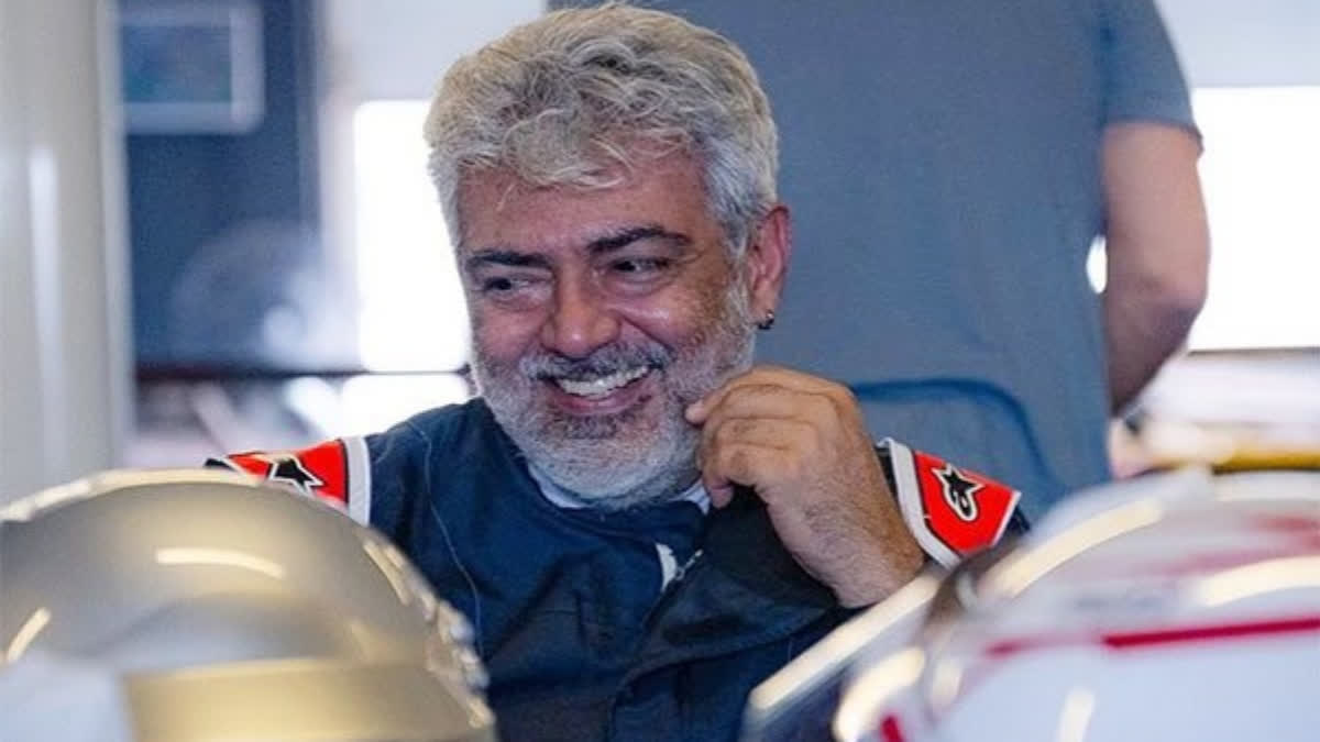 Ajith Kumar Escapes Unhurt After Racing Car Crash