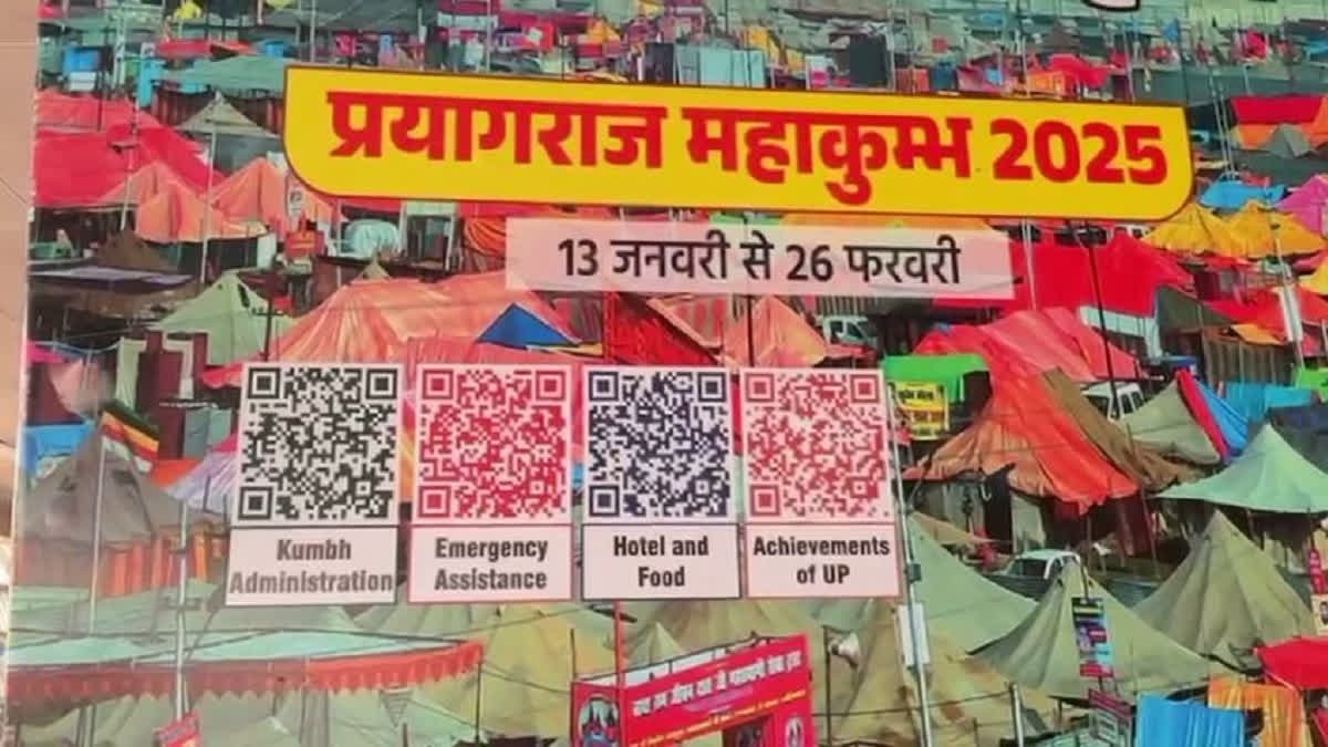 As part of its arrangements for Mahakumbh 2025, the Indian Railways has put up 'Aao Kumbh Chalo' posters and QR code scanners on its coaches and Cantonment railway station here