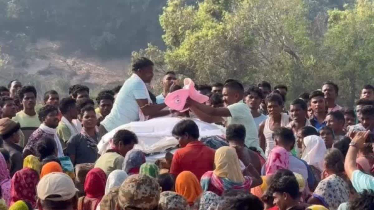 2-Month-Old Son Fires Slain Soldier Father's Pyre, Circles Around It In Unique Chhattisgarh Tradition