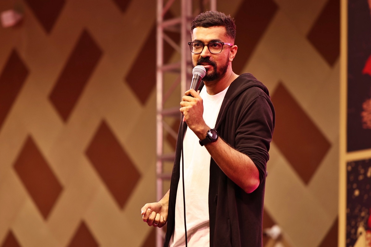 Stand-up comic Azeem Banatwalla