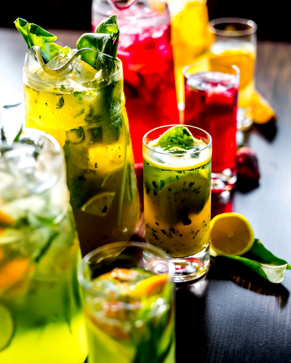 Mocktails contain large amounts of sugar