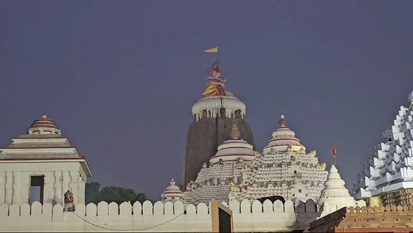 Drone spotted over Puri Jagannath temple