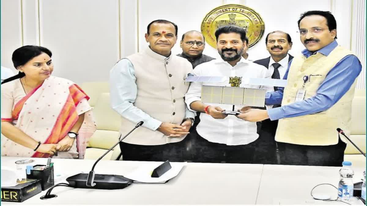 Hyderabad Drone Port  CM Revanth Reddy  ഡ്രോണ്‍ പോര്‍ട്ട് ഹൈദരാബാദ്  ഐഎസ്‌ആര്‍ഒ