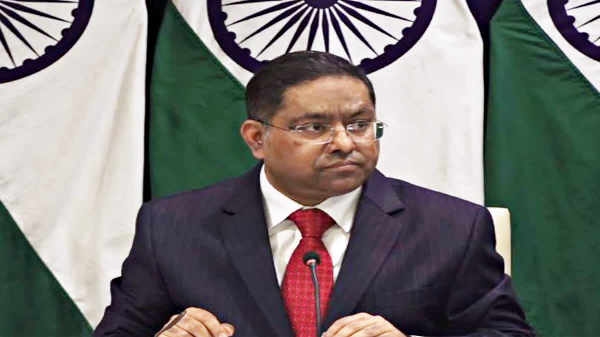 Foreign Ministry spokesperson Randhir Jaiswal