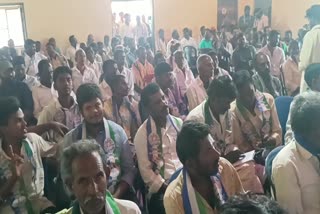 YSRCP Activists anger against  MLAs