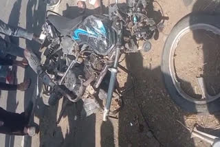 bike rider died in road accident