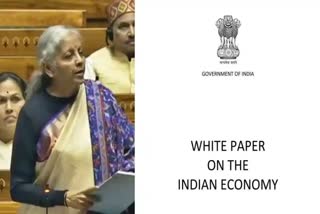 white paper presented in parliament  Indian Economy Now  Nirmala Seetharaman  ധവളപത്രം