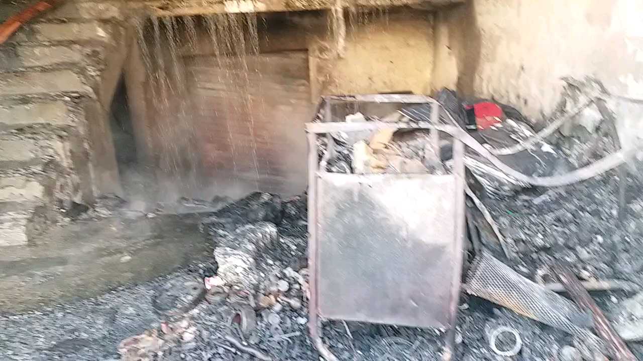 Purnea Massive Fire In Tractor Auto Parts Shop