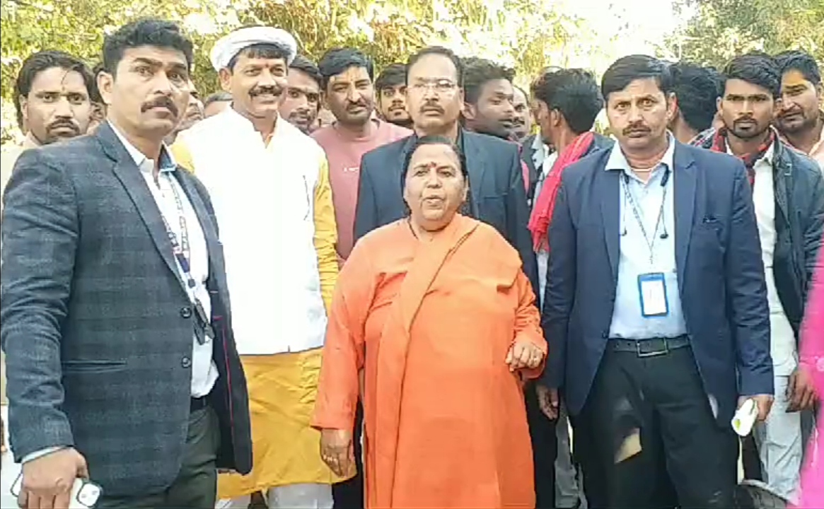 uma bharti wants contest lok sabha