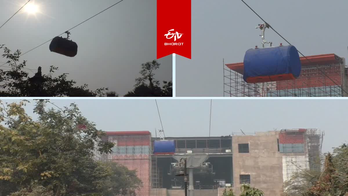 वाराणसी रोपवे परियोजना ; पहले चरण का काम लगभग पूरा, अप्रैल-मई में हो ...