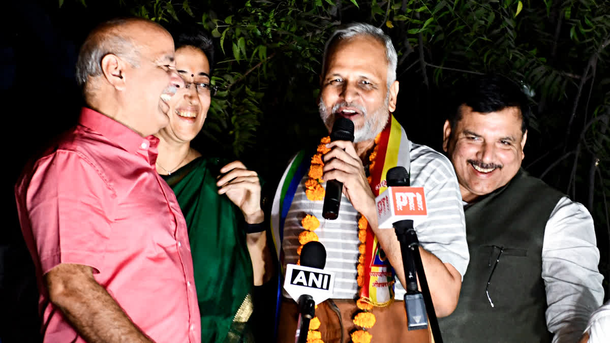 Senior Aam Aadmi Party leader and former Delhi Minister Satyendar Jain is in fray from the Shakur Basti seat and is seeking a re-election. He has already won the seat three times - in the 2020, 2015 and 2013 Delhi Assembly elections. Jain is being challenged by BJP nominee Karnail Singh and Congress candidate Satish Kumar Luthra. The BJP candidate is also the chief of its Delhi Mandir Prakoshth.