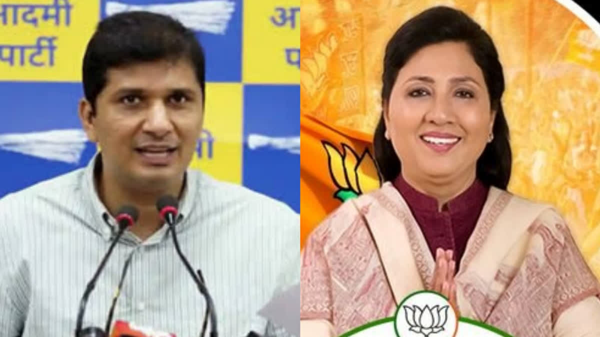 Delhi Elections 2025 Greater Kailash Seat Result Winner Saurabh Bharadwaj of AAP versus Shikha Roy of BJP