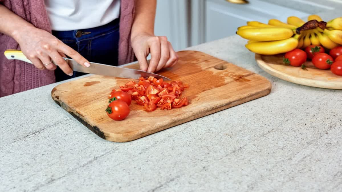 vegetable chopping board