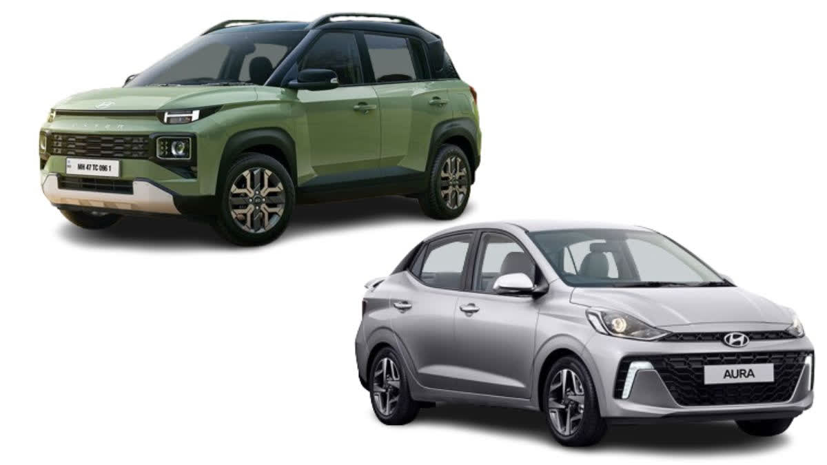 Hyundai Exter And Aura Gets New Variants Alongwith New Features: Know Price, Variants, And More