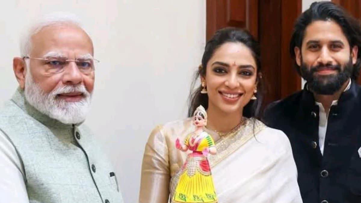 PM Modi Sobhita Dhulipala and Naga Chaitanya