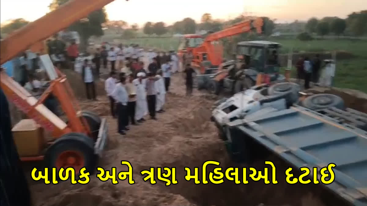 થરાદના ખેંગારપુરા ગામ નજીક બની ગોઝારી ઘટના