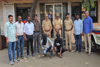 Thane Crime 4 arrested by special anti narcotics squad for selling md with hashish marijuana