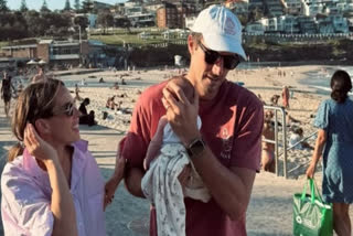 Australia cricket captain Pat Cummins and wife Becky were blessed with a second child as they shared the news of their newborn baby girl, Edi.