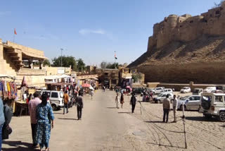 tourists decreased in Jaisalmer