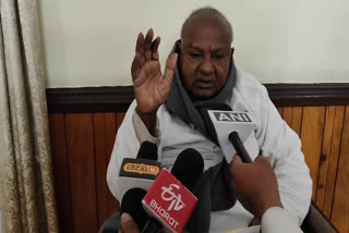 HD DEVE GOWDA NAINITAL VISIT