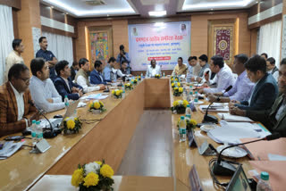 Education Minister Ramdas Soren held a Kolhan level review meeting of the department