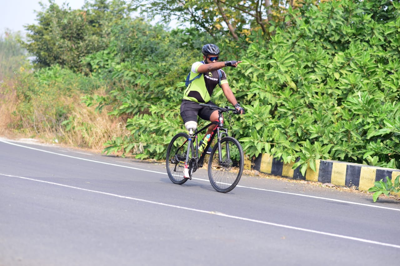 MAHARASHTRA TO AYODHYA BY CYCLE