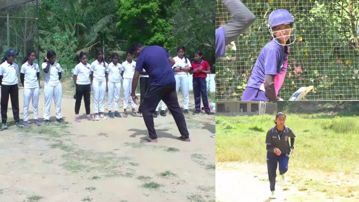 Womens Cricket Idukki Kallar Girls Cricket  School Students Cricket  ഇടുക്കി  കല്ലാര്‍ ക്രിക്കറ്റ് പരിശീലനം Womens Cricket In Idukki District