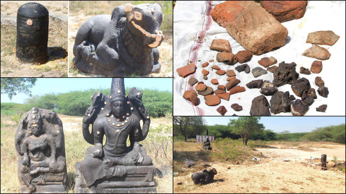 more than thousand years old ancient statues found at virudhunagar