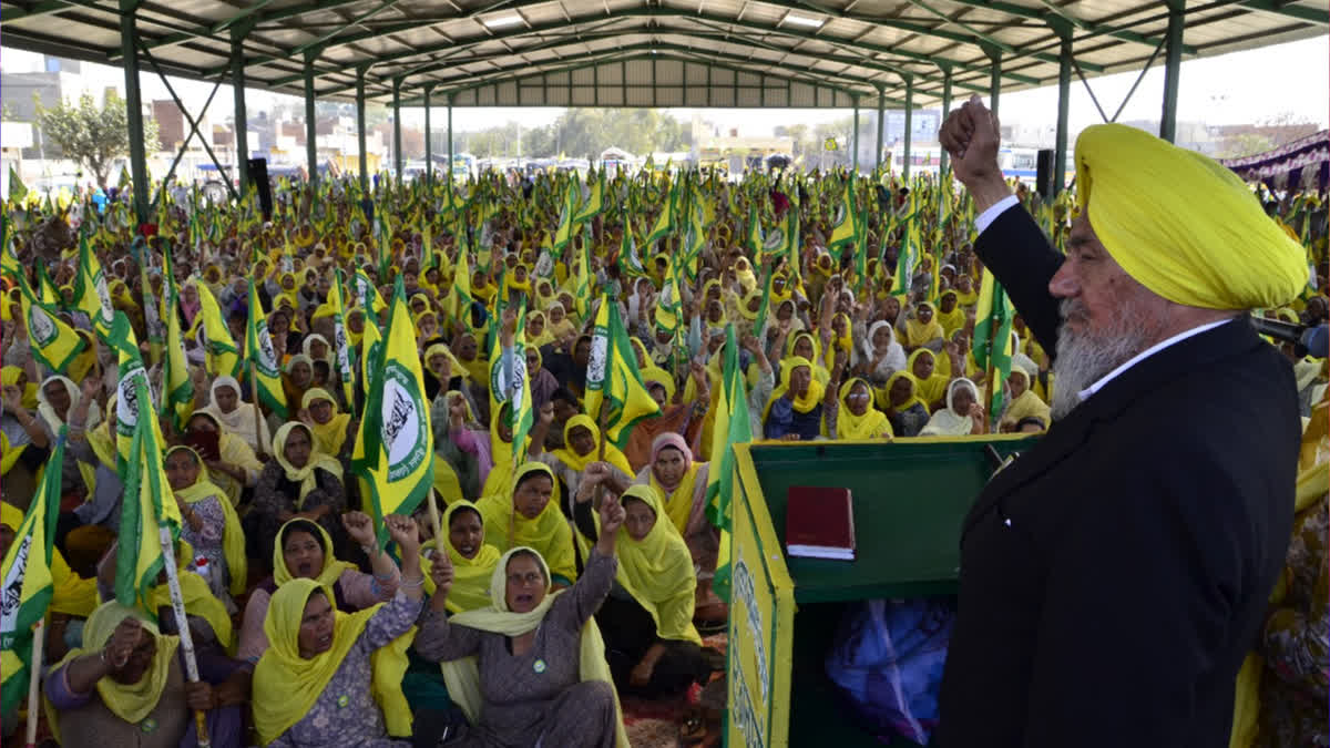 BKU Ugraha in Barnala celebrated International Womens Day