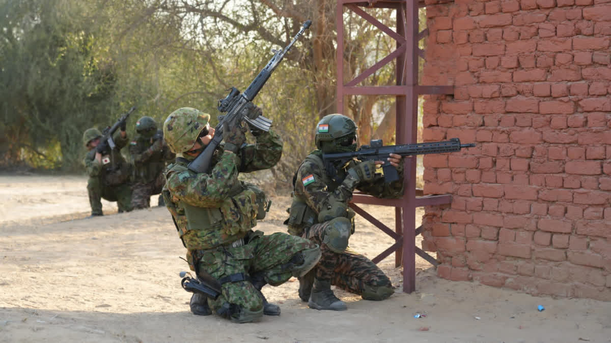 India Japan Joint Military Exercise