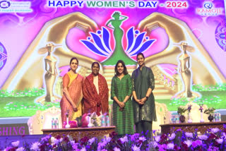 Minister Seethakka  on Women Day