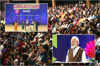 The National Creator Award, a creative initiative, has garnered over 1.5 lakh nominations across 20 different categories and 10 lakh votes in its first round, promoting positive change through creativity.